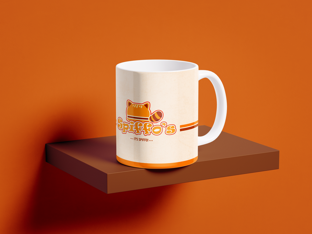 Spiffo Mug Inspired Coffee Cup, Project Zomboid Style Mug, Cute Gamer Ceramic Mug, Funny Raccoon Coffee Cup Gift