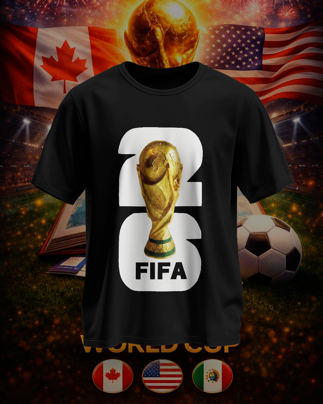 PACK Dtf UV World Cup 2026 PNG Paquete Clipart, Mascotas Mundial, Mexico, Canada, Estados Unidos, Pelota, copa del mundo