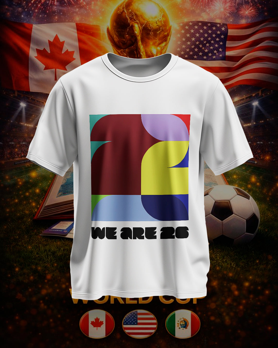 PACK Dtf UV World Cup 2026 PNG Paquete Clipart, Mascotas Mundial, Mexico, Canada, Estados Unidos, Pelota, copa del mundo