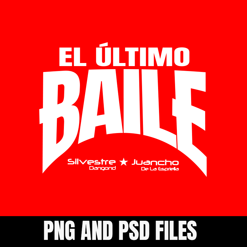 El Último Baile Silvestre y Juancho PNG PSD Digital Files