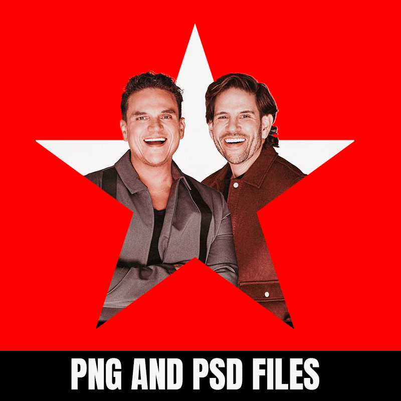 El Último Baile Silvestre y Juancho PNG PSD Digital Files