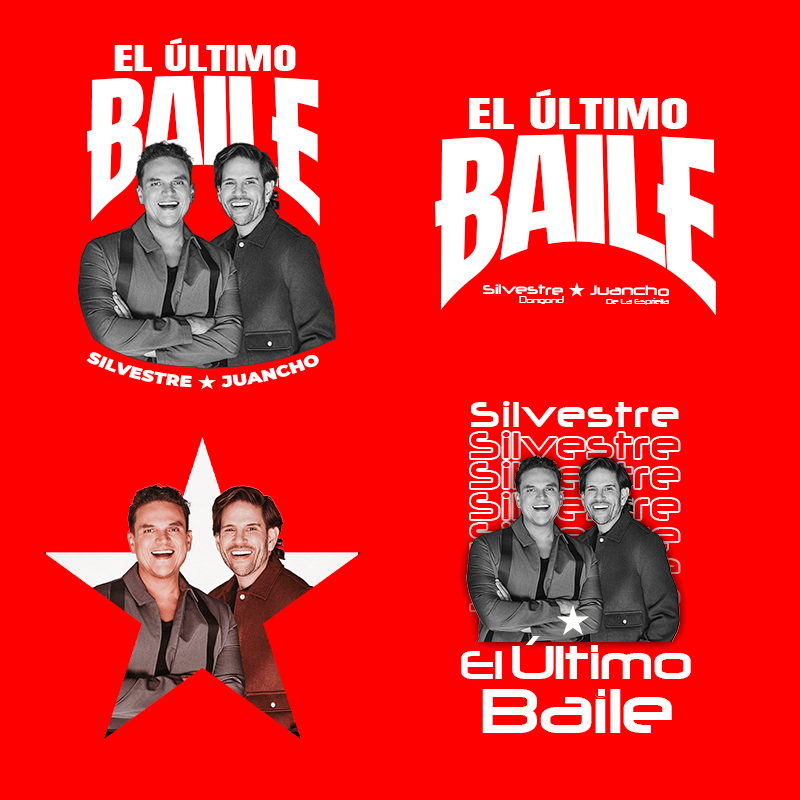 El Último Baile Silvestre y Juancho PNG PSD Digital Files