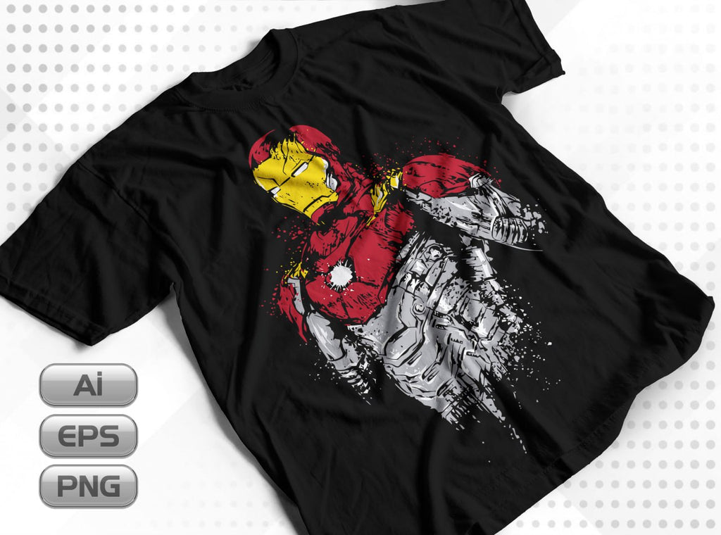 Superhero PNG Bundle, Comic Style Character Designs, Hero Graphics for T-Shirts, DTF Sublimation Digital Download
